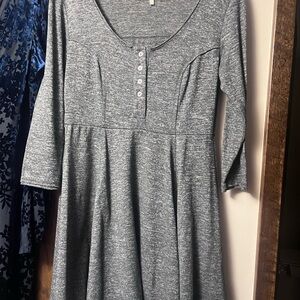 Vanity Charcoal Gray Fabric